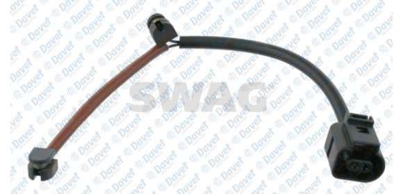 SWAG 32923362 Arka Fren Balata Fisi Touareg 02>10 Q7 06>15 Cayenne 02>10>U:255mm<